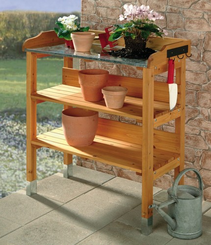 Tavolo per piante - in, legno