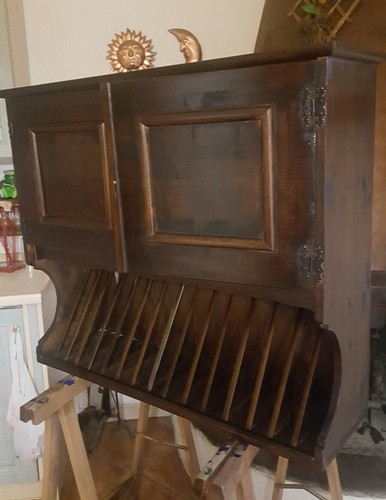 Credenzino piattaia stile - piattaia,