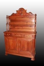 Credenza piattaia con alzata